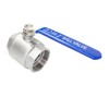 LOZOME 2" Female Ball Valve NPT Thread 316 Stainless Steel