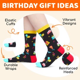 Zmart 16th Birthday Gift Ideas Socks - 16th Birthday Gifts Socks for 16 Year Old Boys Girls, Gift Ideas for 16 Year Old Teens