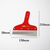 NITTO Knitwear Spatula Flat Putty Bella Red 5.9 inches (150