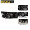 HEADLIGHTSDEPOT Halogen Fog Light Kit With Clear Lens Compatible With