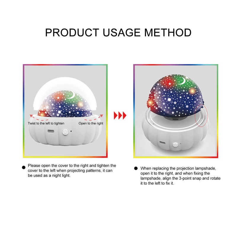 Night Light Star Projector Gifts for Kids Toddlers Lamp Ceiling