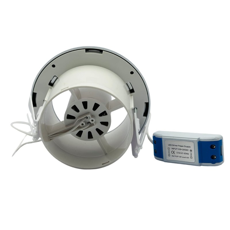 AirTech- UK Air Vent with LED Light and Transformer 4