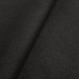 Gideon 100% Wool Felt Craft and Decorative Felt Black per Metre