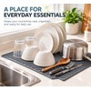 Silicone Dish Drying Mat for Kitchen Countertops – Non-Slip, Multi-Purpose