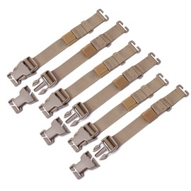 AZB 6 correas tácticas para mochila Molle, sistema de niveles, accesorios