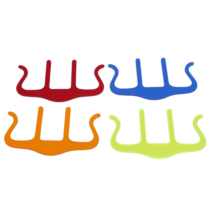 4Pcs Music Book Clip M Shape Page Holder Acrylic Wind