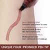 New Sensation Eyebrow 4D Liquid Eyebrow, Lasting Eyebrow Color, Smudge-proof,