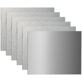 AlumaComp Aluminum Archival Painting & Mounting Panel 6x9, 6 Pack, Double-Sided, 100% Archival, Acid-Free, 4mm Thick, for All Media