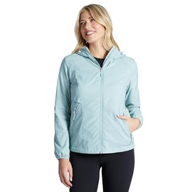 Free Country Women's Trek Mate Windshear Jacket Green Tea L