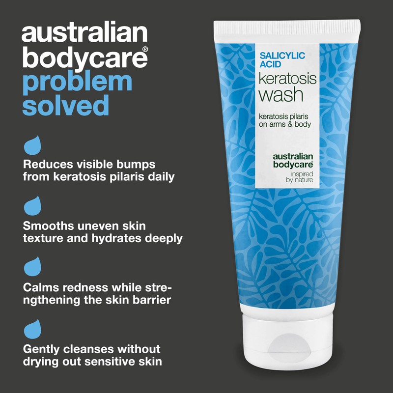 Keratosis Pilaris Body Wash – Targets Bumpy Skin, Strawberry Legs