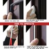 Silicone Seal, Weather Stripping Door Seal, Self-Adhesive D-Shaped Door Weather