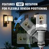 Wired Photoelectric Switch 2pcs Outdoor Lighting Sensor, 30-120s Time Delay