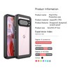 Hllhunkhe for Goolge Pixel 9 Pro Case, Waterproof Case with