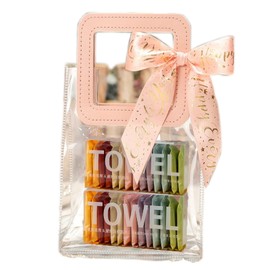 Compressed Towel Tablet Portable Face Towel Washcloth Reusable 56 Pack Wet and Dry Disposable Towel, Baby Towel or Dog Towel Camping Wipes for Travel Hiking Home Beauty (Bag-56)