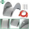 ADEPTNA Wall Mounted Metal Hose Pipe Holder Cable Storage Garden