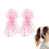 Pink Bow Hair Ties for Women Bow Scrunchies for Women's