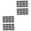 jojofuny 2sets Fridge Air Purifier Odor Carbon Filtration Easy Install