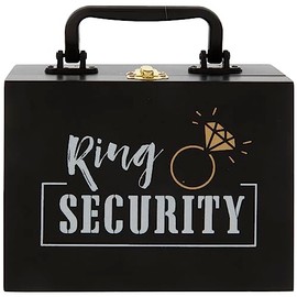 Hobby Lobby Ring Security Wood Briefcase Box