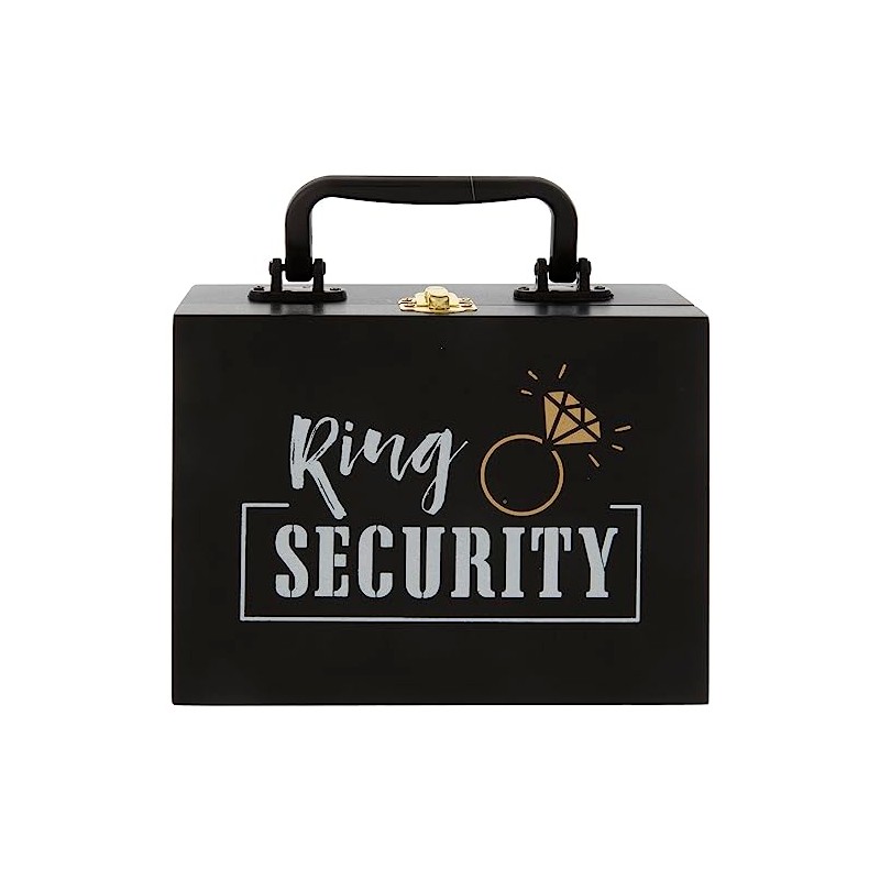 Hobby Lobby Ring Security Wood Briefcase Box