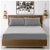 Fitted Sheet Single Bed (91 x 193cm) - Grey Bedding