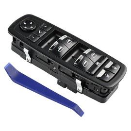 WMPHE Front Door Window Switch Compatible with Maserati Ghibli 3.0L V6 2014 2015 2016 2017 2018, Left Side 3 Pins, Replacement for 670010305, 670025406