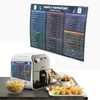 Dashos Air Fryer Magnet with Time and Temperature Chart in
