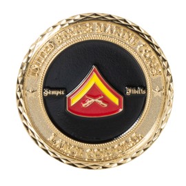 Artisan Owl Artisan Owl USMC Lance Corporal Military Challenge Coin