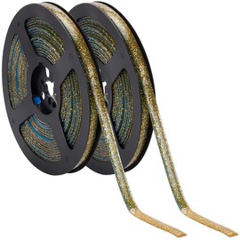 PLIGREAT 12 m Selbstklebender Dichtungsstreifen 8mm Breite Goldene Zierleisten Badezimmer Dichtungsband Dekoratives Dichtungskantenband Für Badewanne Toilette Küche Wand Keramikfliesen Ecke