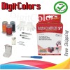 Digit Colors Refill ink kit for Canon PG245 CL246 BK,C,M,Y