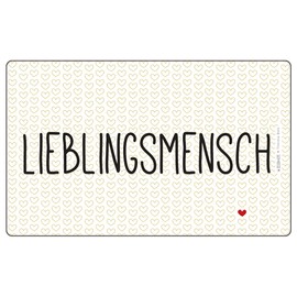 PPD Breakfast Tray Placemat Lieblingsmensch 23,3 x 14,3 cm