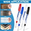 4 Pcs Deep Reach Markers Long Nose Waterproof Deep Hole