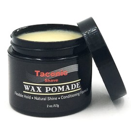 Taconic Shave All Natural Wax Hair Pomade - System Formula 2 Ounces