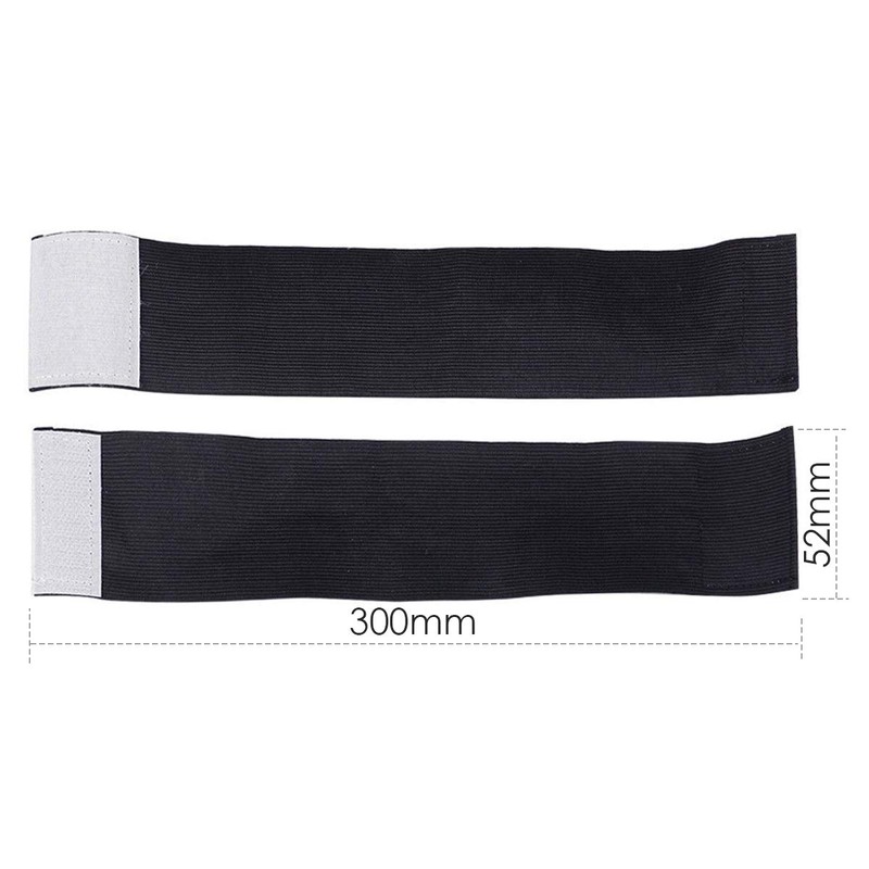 Petyoung 15PCS Black Elastic Arm Band,Mourning Band Soccer Football Mourning