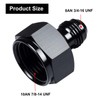 VehiMata 10AN Female to 8AN Male Flare Reducer Fitting Adapter