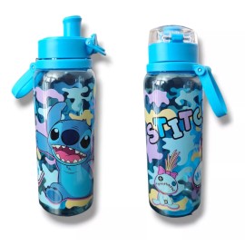 Fun Kids Botella Trasportadora Dé Agua Con Agarradera De Stich