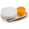 CAPTAIN STAG M-7839 Outdoor Supplies, For One Person, Dinnerware Set,