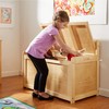 Melissa & Doug Wooden Toy Chest - Light Wood Furniture