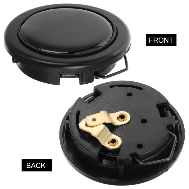 Zerodeko Car Horn Button Cover Plastic Replacement for Steering Wheel