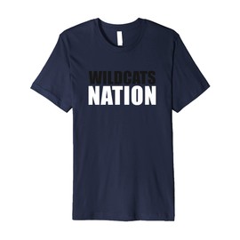 Maxwell Public Wildcats Nation HS Premium T-Shirt