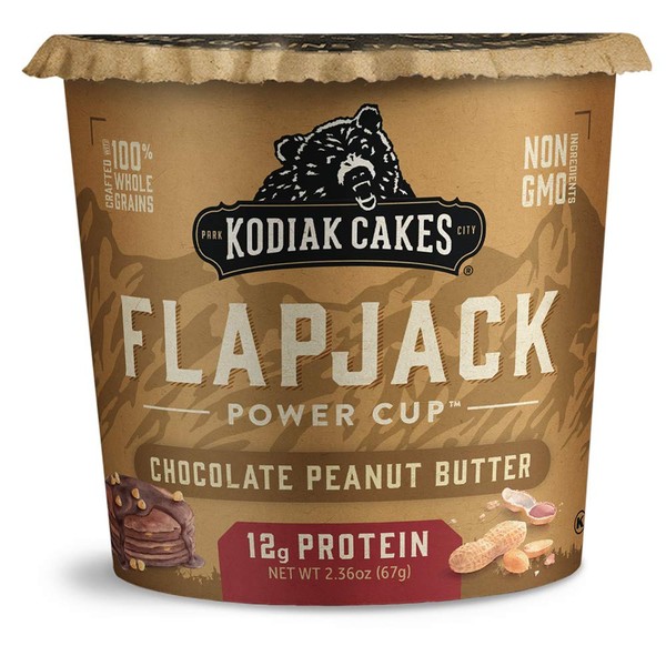 Kodiak Cakes Pancake On the Go, Chocolate Peanut Butter, 2.5 Ounce (Pack of 12)