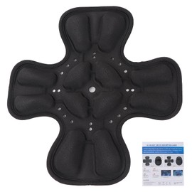 Motorcycle cycle Helmet liner filler pads Pad padding, Universal Helmet Padding Set 360° Head Protection 3D Air Pocket Shock Absorption (A)