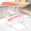 Henyol Clear Acrylic Display Case for Collectibles, 3 Tier Adjustable