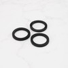 OTOTEC 20PCS Black Rubber Flat Washers 32mm OD 24mm ID