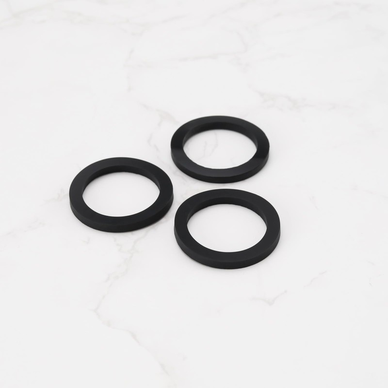 OTOTEC 20PCS Black Rubber Flat Washers 32mm OD 24mm ID
