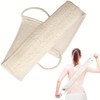 Esponja de lufa natural para la espalda, exfoliante corporal, exfoliante