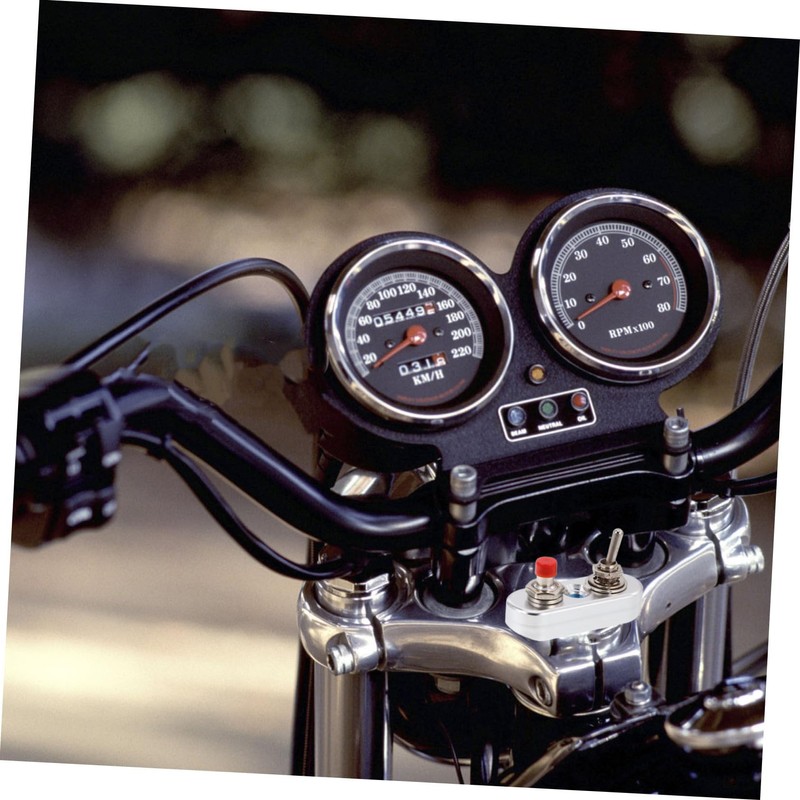 ULTECHNOVO Motorcycle Handlebar Switch Combination Ignition and Horn Switch for