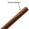 Maydahui 6 PCS Wood Rollerball Gel Pen Rosewood Brass Pens
