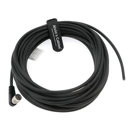 Alvin's Cables Hirose 6 Pin Female Right Angle to Open End Trigger Strobe PWS Cable for TIS GigE Camera for Basler 10M