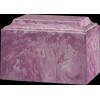 Purple Cultured Marble Cremation Urn