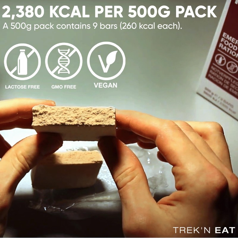 Katadyn NRG-5 Emergency Food Ration 500g Pack of 1 (9